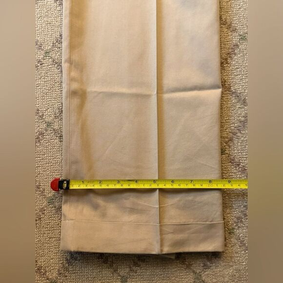 J. Crew x Crespi Milano Aldridge style pants in Khaki NWOT 35 - Picture 8 of 8